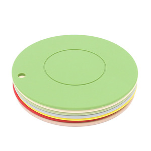 Silicone Pad Round Food Grade Heat Resistant Non Slip Placemat <b>Kitchen</b> <b>Mat</b> - Product Image 5