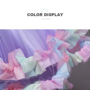 Girl Princess Dress Mesh <b>Flower</b> Children's Trailing Princess Dress - Product Image 5