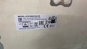 Delta VFD1600C43A-<span class=keywords><strong>00</strong></span> Vector Điều Khiển AC Ổ Đĩa 380V ~ 480V 160Kw 200HP 1 Mảnh Chuyển Đổi Tần Số Cho Tw Máy Bơm Nước Động Cơ 1HP 220V - Product Image 3
