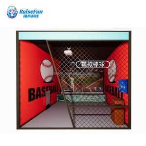 Son interaktif beyzbol oyun makinesi kapalı spor eğlence ekipmanları dijital hareket gerçeklik spor Arcade parkı için - Product Image 2