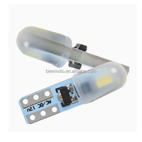 2 Piezas Bombilla LED T5 2SMD 3014 3020 para Motocicleta, Luz Indicadora de Dispersión 3D, Lámpara de Interruptor para Tablero de Instrumentos y HVAC, 12V