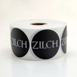 Etiquetas Autoadhesivas en Rollo, Personalización de Impresión en PVC, Logotipo en Relieve Dorado, Etiquetas Publicitarias Impermeables, Formas Personalizadas para Zapatos - Product Image 3