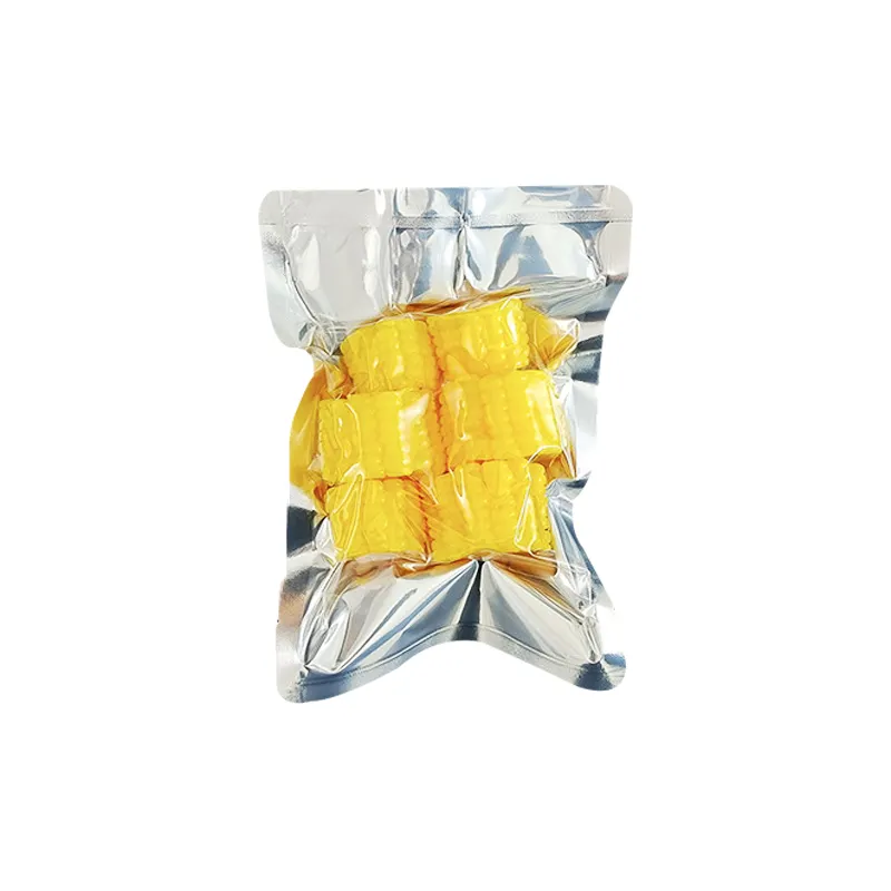 Yasonpack Disesuaikan Transnparent Daging Vakum Kantong Tinggi Beras Bata Kemasan Makanan Plastik Beku Aluminium Foil Tas Roll