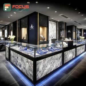Meubles de magasin de bijoux sur mesure haute visibilité, fabricant de meubles, vitrine de boutique à surface polie - Product Image 4
