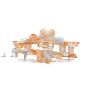 YIYI francese Premium nuvola capelli artiglio onda arcuata artiglio irregolare forma riccio Clip artiglio in vendita - Product Image 6