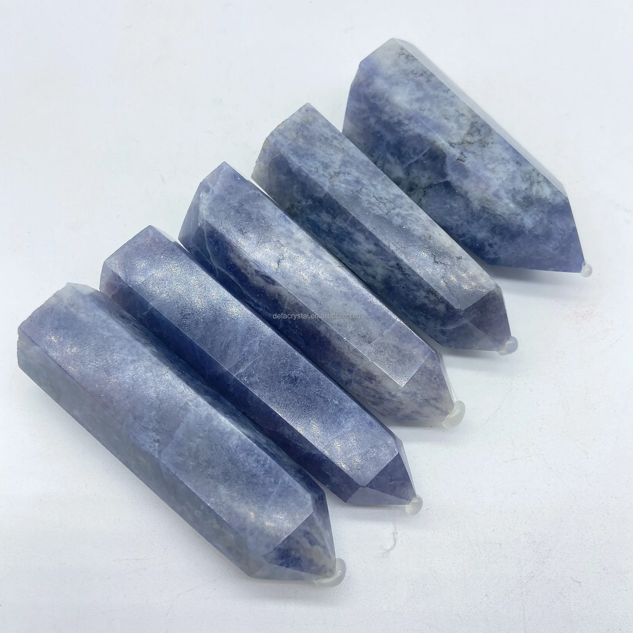 Hot Sale Wand Tower Crystal Points Natural Crystals Healing Stones Tower Iolite Point For Healing