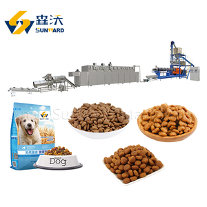 เครื่องอัดรีดอาหารสุนัขและแมวแบบอัตโนมัติเครื่องผลิตอาหารสัตว์เลี้ยงสุนัขและแมวสำหรับอุตสาหกรรมปลา - Product Image 4