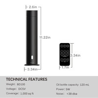 Diffuseur de Parfum Professionnel à Huiles Essentielles Pures sans Eau, Électrique, pour Maison, Hôtel, Hall, Climatisation, Machine de Luxe à Tour de Diffusion