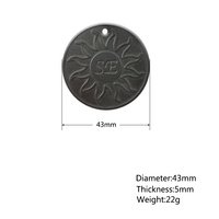 Hoonni Lava SE pendentif volcanique pendentif énergie quantique Science thérapie pendentif énergie scalaire bande d'énergie ion négatif personnalisé