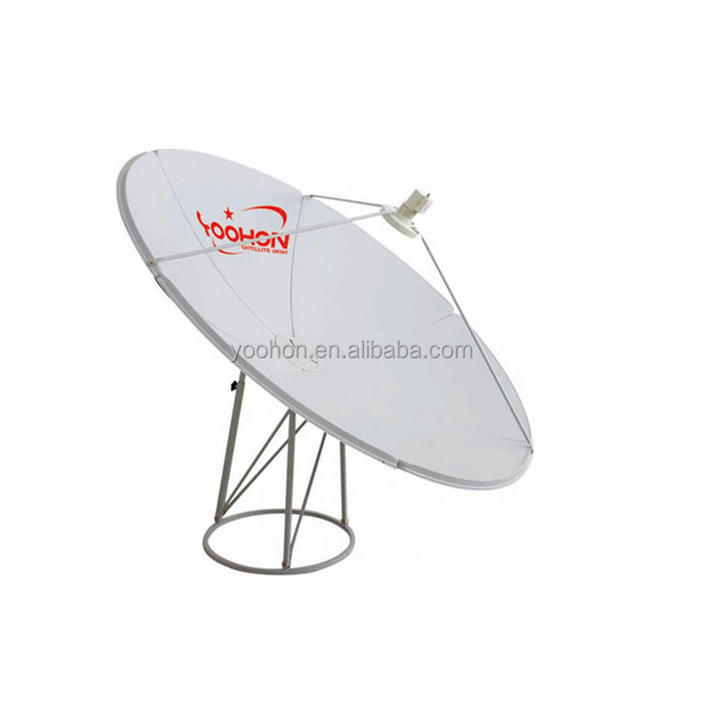 180cm Outdoor Steel Satellite Dish Antenna Offset TV Design with Good Feedback