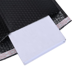 Bolsas de correo negras de poliéster para correo postal, sobres acolchados de 18x2, 3cm/7x9 pulgadas, envoltura forrada de burbujas a granel - Product Image 4