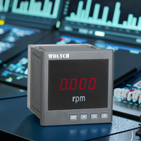 Takometer pengukur kecepatan Digital Multifungsi, dengan Output Analog komunikasi RS485 dan Alarm relai untuk kontrol kecepatan Motor