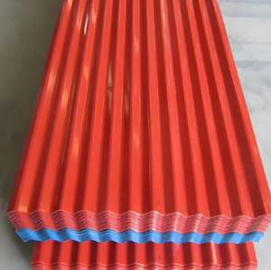 Tôle de toiture en acier revêtu PPGL. Tôle de toiture galvanisée couleur, tôle de toiture IBR en fer zingué prélaqué - Product Image 1