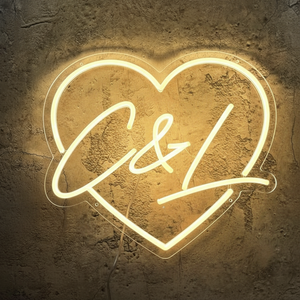 Letrero de Neón LED con Logotipo Personalizado de Diseño Gratuito, Letrero de Neón Personalizado con Nombre, Letrero de Neón LED Personalizado para Decoración de Bodas Nikkah - Product Image 1