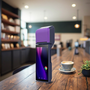 All-in-One 6 inch Android 9 <span class=keywords><strong>POS</strong></span> hệ thống máy in nhiệt <span class=keywords><strong>POS</strong></span> máy cho điện thoại di động thanh toán Android <span class=keywords><strong>POS</strong></span> thiết bị đầu cuối cho Tài Chính - Product Image 1