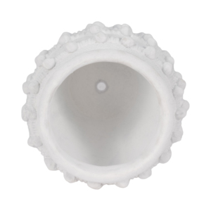 Vaso decorativo moderno in ceramica con texture a bolle per piante da interno ed esterno - Product Image 5