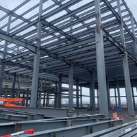 Structure en acier pour hangar agricole, poteaux et poutres en acier, fabricant de structures en acier tout-en-un