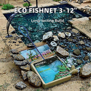 Filets en plastique écologiques de l'usine Zhongle, filets à poissons pour aquarium extérieur, cuisine, sacs carrés pour aquarium - Product Image 3