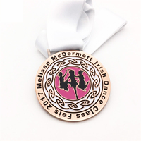 Fabricante Bahrein Custom Metal Award Medal Souvenir Award Medal Club Cheerleading Cheer Medals Trophy