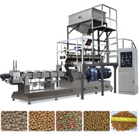 Máquina flotante para hacer pellets de alimento para peces Línea de producción de alimento para peces