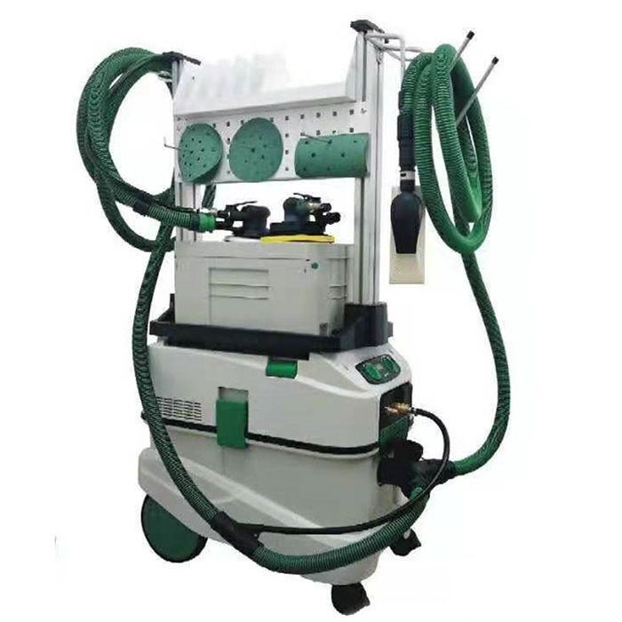 Мобильный пылесборник для сухой шлифовки, центральный вакуумный пылесборник для машин, шлифовальная машина