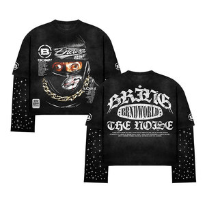 Sudadera Ligera de Algodón con Cuello Redondo para Hombre, Ropa Casual, Fabricante de Sudaderas de Manga Larga para Hombre - Product Image 1