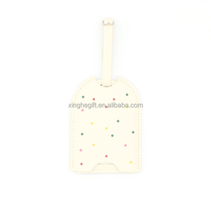 White Full Color Print Custom Design Logo Travel Luggage Tags ID Label with <b>Strap</b> Name Adress Card Travel Bag <b>Suitcase</b> - Product Image 2
