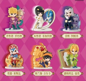 สินค้ามาใหม่ ของแท้ 100% PPOPMART <span class=keywords><strong>JOJO</strong></span> <span class=keywords><strong>Golden</strong></span> Wind ชุด 6 ชิ้น/เซ็ต กล่องสุ่ม PVC - Product Image 3