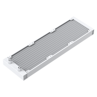 Refroidisseur liquide pour jeux COOLLEO ICE CORE VISION 360 WH ARGB à roulement fluide pour boîtier d'ordinateur Intel LGA115X/1200/1700/1851 AM4/AM5