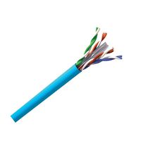 Cables de Red LAN Cat6 Jiajie Marca OEM, Par Trenzado, 4 y 8 Núcleos, 18 AWG, Blindados, UTP, Aluminio y Cobre, LMR400