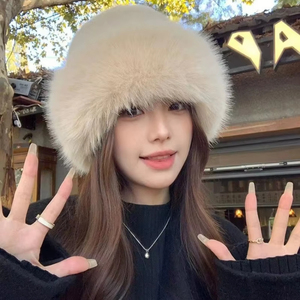 Nuovo Cappello da Pescatore Invernale alla Moda 2024, Imbottito e Caldo con Pelliccia di Volpe, Resistente al Freddo per Uso Esterno - Product Image 3