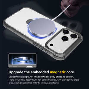 2025 новейшие модели, воздушный чехол на заказ, чехол для сотового телефона, магнитный чехол из ТПУ, жесткий ПК высокого уровня, анти-падение, чехол для телефона - Product Image 6