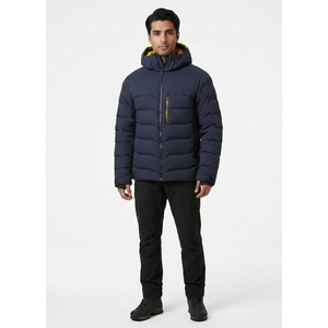 Chaleco Acolchado de Algodón para Hombre de Alta Calidad 2025, Chaqueta de Invierno Estilo Urbano con Logotipo Frontal, Transpirable, de Secado Rápido, para Exteriores - Product Image 1