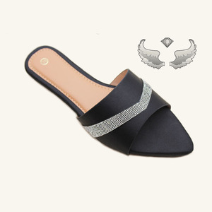 High-quality Fashionable Rhinestone <b>Light</b>-weight Women's Sandals and slippers - Product Image 3