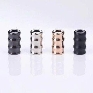 High Quality Zinc Alloy Spring Metal <strong>Draw</strong> Cord <strong>Stopper</strong> Plastic Plating And Rubber Cord End <strong>Lock</strong> For Garments - Product Image 1