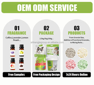 Litière pour chat en sable de bentonite à agglomération rapide de haute qualité, best-seller 2025, bloque les odeurs, vente en gros de litière pour chat, OEM - Product Image 5