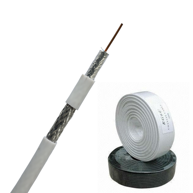 0.81mm 1.02mm 1.29mm OEM ODM Rg6 RGSeries Coaxial Cable RG6 Rg58 Rg11 TV cable rg58 Connector Pigtail cable
