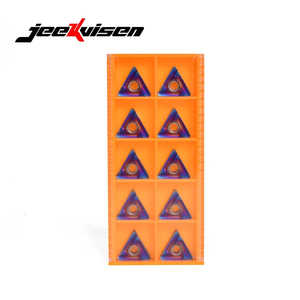 Jeekvisen TNMG160408R-ES CNC insère le carbure cémenté tournant les lames de coupe outil de coupe et de formage haute Performance - Product Image 1