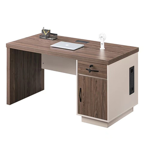 Mobiliario moderno de melamina para oficina en casa, escritorio de Ordenador diseñado para el trabajo del personal, escuela, hospital, uso en hoteles - Product Image 3