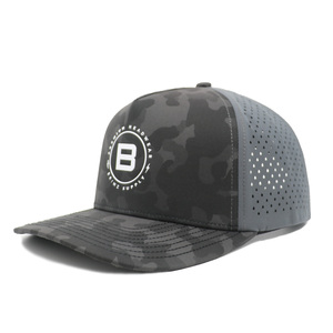 Gorra Trucker de Camuflaje de 5 Paneles Personalizada al por Mayor, de Poliéster, para las Cuatro Estaciones, Unisex, para Exteriores - Product Image 3