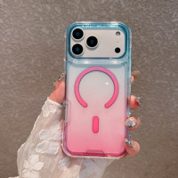 Étuis de téléphone portable magnétiques colorés 3 en 1 IVYMAX, personnalisés OEM, de luxe pour iPhone 13 14 15 16 17 Pro Max