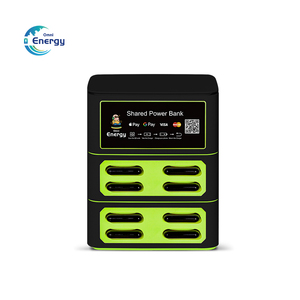 Modèle économique de l'économie partagée : Station de location de batteries externes à charge rapide, 12 emplacements, 8000 mAh, 60 W, pour centres commerciaux et aéroports - Product Image 2