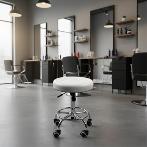 Silla de Barra Redonda Moderna y Sencilla, Giratoria y con Altura Ajustable, Taburete Alto para el Hogar y <span class=keywords><strong>Bar</strong></span> - Product Image 1