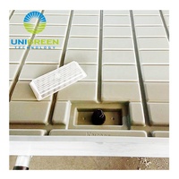 Banc et table roulants pour lit de semences Abs Ebb and Flow 5 '4' ABS Ebb and Flood Tray avec support de culture pour système de serre hydroponique