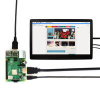 Raspberry Pi 4 Modell B 11,6 Zoll LCD-Bildschirm mit 1920x1080 Auflösung für Kapazitives LCD-Panel