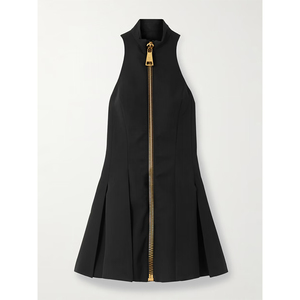 Mode d'été pour femme élégante personnalisée XS formelle décontractée ligne A épaules exposées col <span class=keywords><strong>haut</strong></span> taille haute Maxi officielle pour femmes - Product Image 3