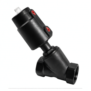 COVNA 90-Day Window Double Acting DN15 1/2 Inch Stainless Steel Pneumatic Water Steam <b>Control</b> Angle Seat <b>Valve</b> - Product Image 5