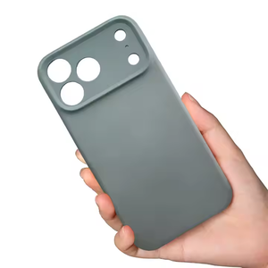 Màu Rắn Bất Lỏng Silicone Trường Hợp Điện Thoại Chống Sốc Từ Sang Trọng Điện Thoại Di Động Trường Hợp Đối Với <span class=keywords><strong>iPhone</strong></span> 17 Không Khí Pro Max - Product Image 2