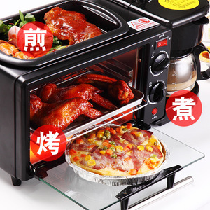 Bữa Ăn Sáng Nhà Sản Xuất Lò Nướng Lò Vi Sóng 3 Trong 1 Được Xây Dựng-Trong Nướng Bánh Pizza Màu Đen Cộng Với 12L Máy Đa Chức Năng Hộ Gia Đình Nỗi Nhớ Các Bộ Phận Nhà - Product Image 2