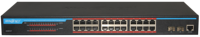 Switch Ethernet Gigabit géré L2 avec injecteur PoE, 24 ports, switch PoE BT 90W par port, switch Ultra PoE